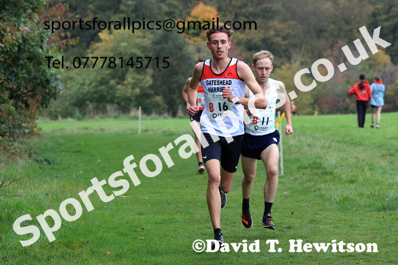 Senior Mens relay, 2025 Northern Cross Country Relays, Graves Park, Sheffield. Photo: David T. Hewitson/Sports for All Pics